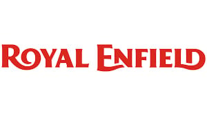 Royal Enfield logo in red text
